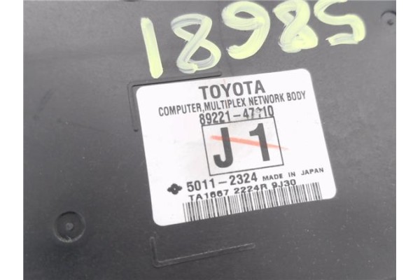 Recambio de bsi para toyota prius (zvw30) 1.8 hybrid referencia OEM IAM 8922147110 50112324 
