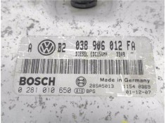 Recambio de centralita para volkswagen golf iv berlina (1j1) 1.9 tdi referencia OEM IAM 038906012FA 0281010650 