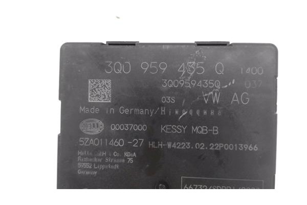 Recambio de módulo electrónico para seat ibiza (kj1) 1.0 fr referencia OEM IAM 3Q0959435Q 5ZA01146027 