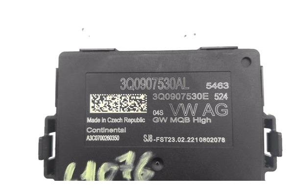 Recambio de módulo electrónico para seat ibiza (kj1) 1.0 fr referencia OEM IAM 3Q0907530AL A3C0700260350 