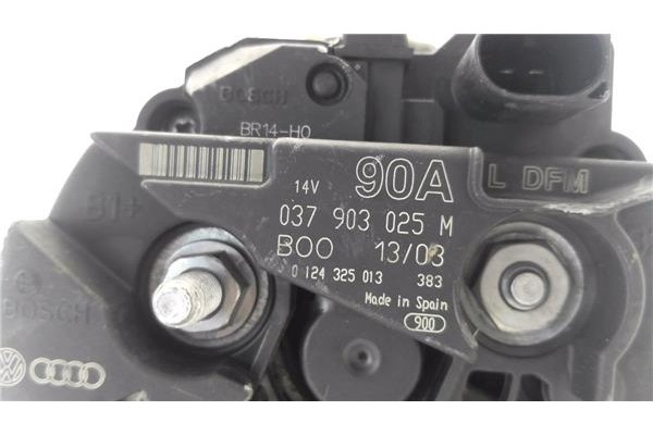 Recambio de alternador para volkswagen polo iv (9n1) 1.4 16v referencia OEM IAM 037903025M 0124325013 