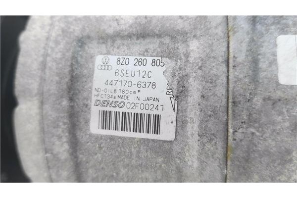 Recambio de compresor aire acond. para audi a2 (8z) 1.6 fsi referencia OEM IAM 8Z0260805 4471706378 