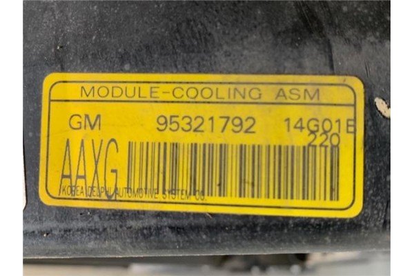 Recambio de electroventilador para opel mokka 1.7 excellence referencia OEM IAM 95321792 F00S3D2027 