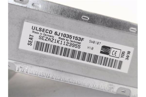 Recambio de autoradio para seat ibiza berlina (6j5) 1.4 referencia OEM IAM 6J1035153F  