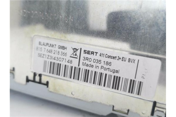 Recambio de radio / cd para seat exeo berlina (3r2) 1.6 referencia OEM IAM 3R0035186 8157648218366 