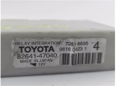Recambio de caja fusibles/rele para toyota prius (zvw30) 1.8 hybrid referencia OEM IAM 8264147040 72818695 
