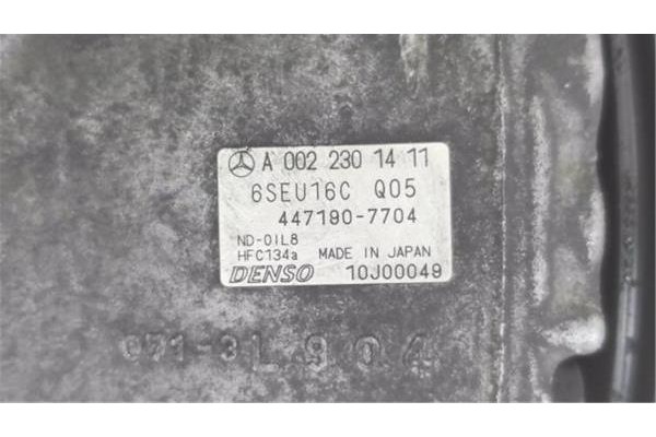 Recambio de compresor aire acond. para mercedes-benz clase a (bm 169) 2.0 a 200 cdi (169.008) referencia OEM IAM A0022301411 447