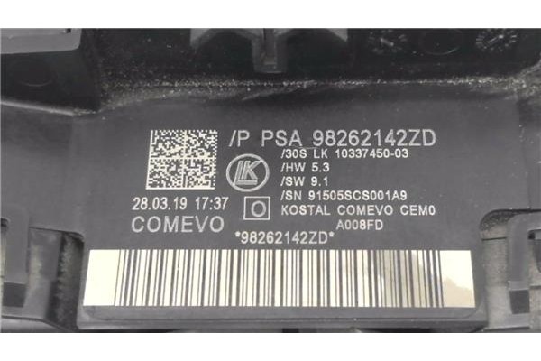 Recambio de mando intermitencia para citroen jumpy furgón 1.6 confort m referencia OEM IAM 98262142ZD 1011084805 