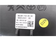 Recambio de mandos calefaccion / a.a. para citroen jumpy furgón 1.6 confort m referencia OEM IAM 98081722ZD00 3525050105 