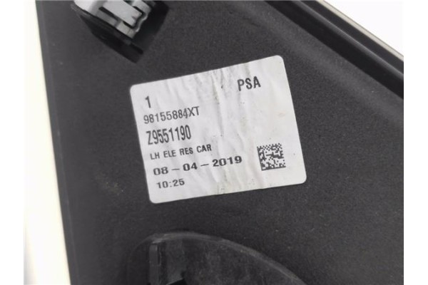 Recambio de retrovisor electrico izquierdo para citroen jumpy furgón 1.6 confort m referencia OEM IAM 98155884XT Z9551190 