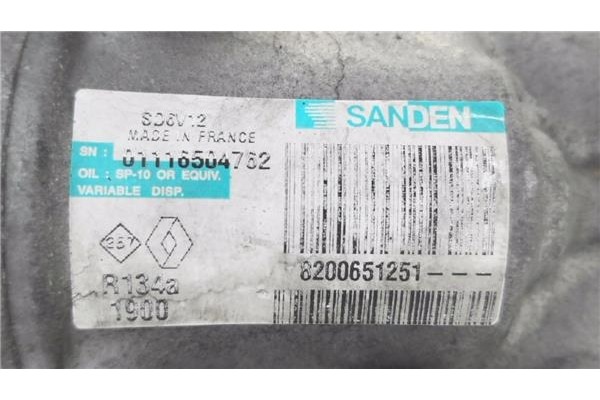 Recambio de compresor aire acond. para nissan note (e11e) 1.5 dci referencia OEM IAM 8200651251 R134A1900 