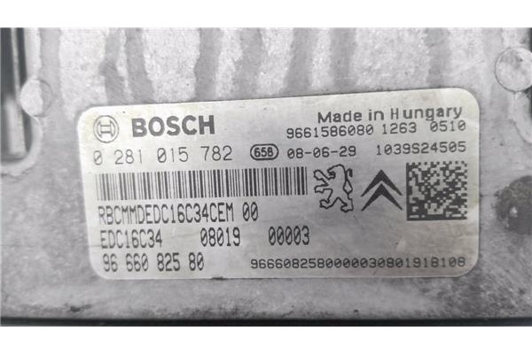 Recambio de centralita para peugeot bipper 1.4 básico referencia OEM IAM 9666082580 0281015782 