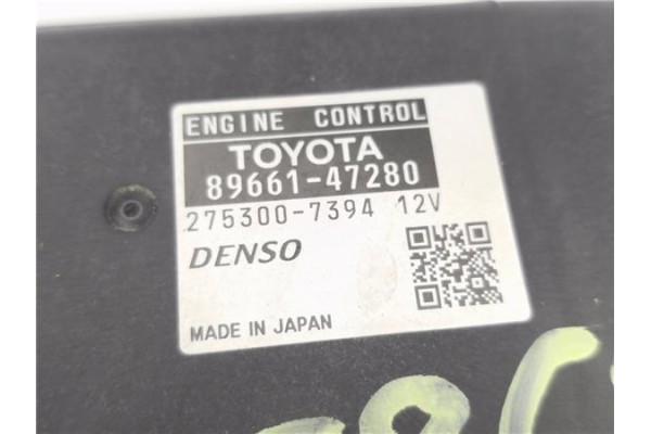 Recambio de centralita para toyota prius (zvw30) 1.8 hybrid referencia OEM IAM 8966147280 2753007394 