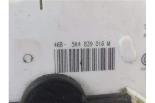 Recambio de cierre electromagnetico delantero derecho para volkswagen golf vi (5k1) 1.6 advance referencia OEM IAM 5K4839016M  