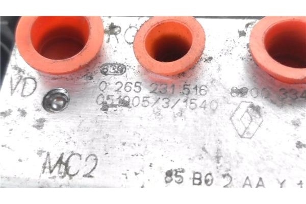 Recambio de nucleo abs para renault clio iii 1.5 dci (c/br1g) referencia OEM IAM 8200334969 0265231516 