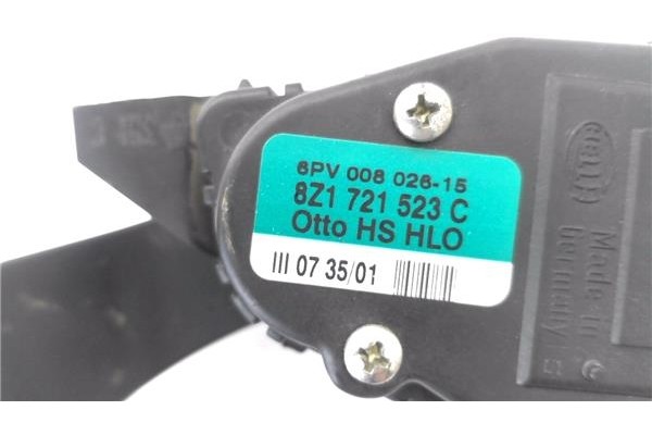 Recambio de potenciometro pedal gas para audi a2 (8z) 1.4 referencia OEM IAM 8Z1721523C 6PV00802615 