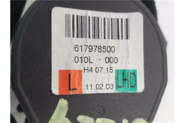 Recambio de cinturon seguridad delantero izquierdo para volkswagen golf vi (5k1) 1.6 advance referencia OEM IAM 1K4857705BG 6179