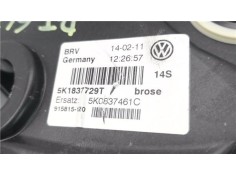 Recambio de elevalunas electrico delantero izquierdo para volkswagen golf vi (5k1) 1.6 advance referencia OEM IAM 5K1837729T  