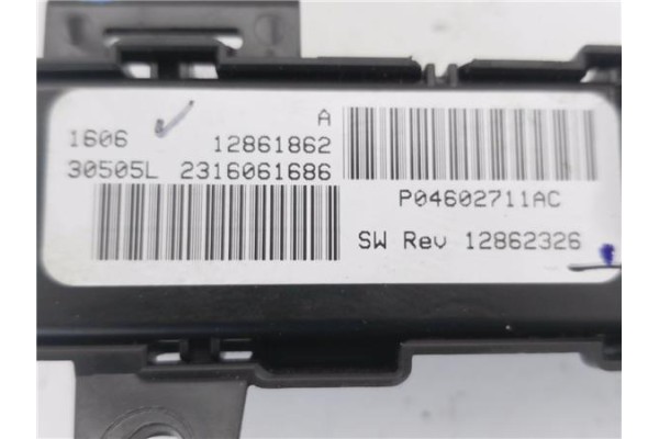 Recambio de interruptor luces emergencia para dodge caliber (pm) 2.0 se referencia OEM IAM 12861862 P04602711AC 