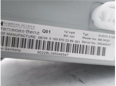 Recambio de autoradio para mercedes-benz clase a (bm 169) 1.5 a 150 (169.031) referencia OEM IAM A1698702389  