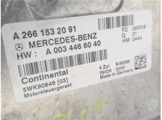 Recambio de centralita para mercedes-benz clase a (bm 169) 1.5 a 150 (169.031) referencia OEM IAM A2661532091 A0034466040 