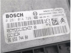 Recambio de centralita para citroen c4 picasso 1.6 hdi referencia OEM IAM 9665674480 0281014729 