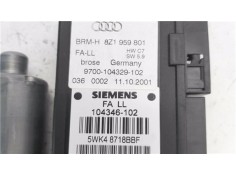 Recambio de motor elevalunas delantero izquierdo para audi a2 (8z) 1.4 referencia OEM IAM 5WK48718BBF 0130821764 