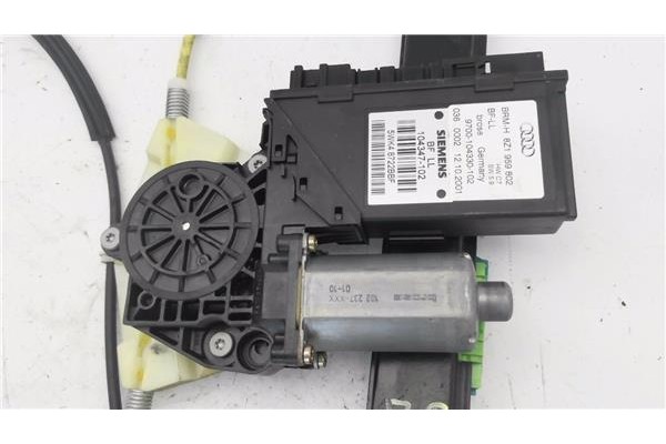 Recambio de mecanismo elevalunas delantero derecho para audi a2 (8z) 1.4 referencia OEM IAM 5WK48722BBF 9700104330102 
