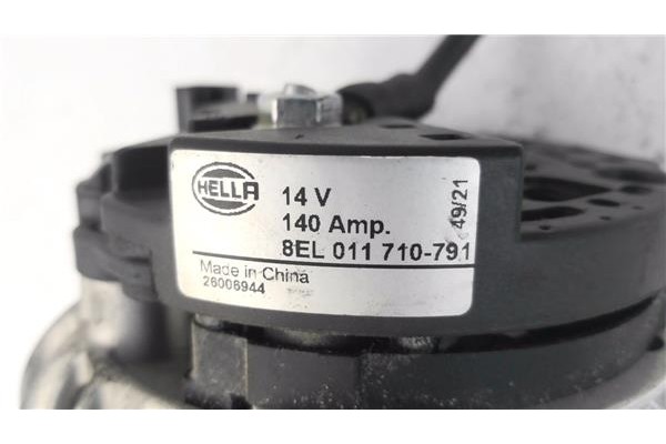 Recambio de alternador para audi a4 berlina (8e) 1.9 tdi (96kw) referencia OEM IAM 8EL011710791 26006944 