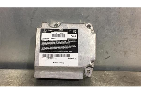 Recambio de centralita airbag para fiat stilo (192)(2001) 1.6 16v [1,6 ltr. - 76 kw 16v cat] referencia OEM IAM 51711816 100311A
