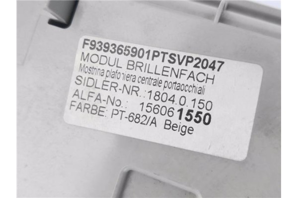 Recambio de luz delantero central techo para alfa romeo 159 sportwagon (140) 1.9 jtdm 16v distinctive referencia OEM IAM 1804015