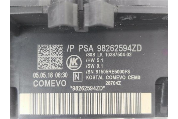 Recambio de mando intermitencia para peugeot 3008 1.2 allure referencia OEM IAM 98262594ZD 98035106ZD 