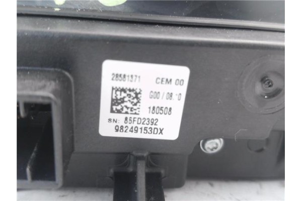 Recambio de mando multifuncion para peugeot 3008 1.2 allure referencia OEM IAM 98249153DX 28581371 