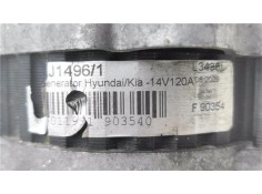Recambio de alternador para hyundai tucson (jm) 2.0 crdi a las 4 ruedas referencia OEM IAM F90354  