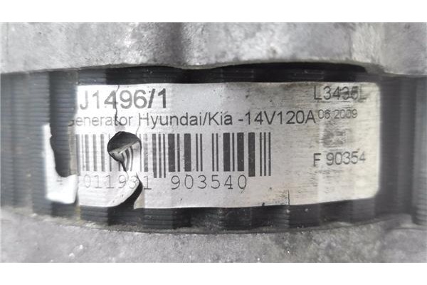 Recambio de alternador para hyundai tucson (jm) 2.0 crdi a las 4 ruedas referencia OEM IAM F90354  