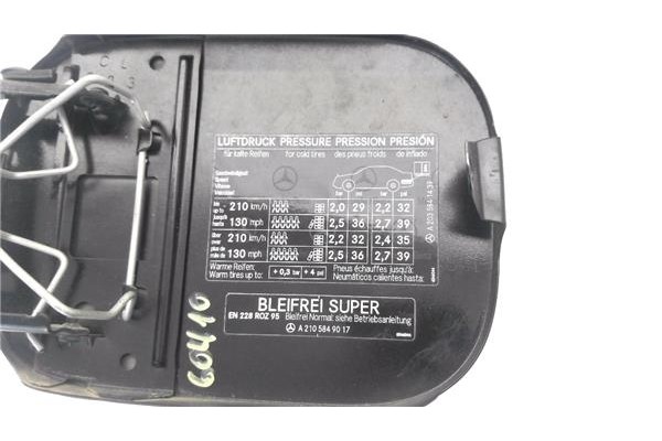 Recambio de tapa exterior combustible para mercedes-benz clase c (bm 203) sportcoupe 1.8 c 200 compressor (203.742) referencia O