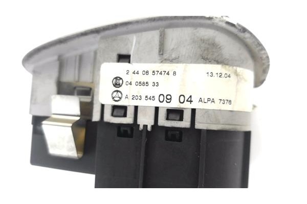 Recambio de conmutador luces para mercedes-benz clase c (bm 203) sportcoupe 1.8 c 200 compressor (203.742) referencia OEM IAM A2
