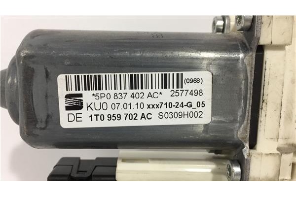Recambio de elevalunas electrico delantero derecho para seat altea xl (5p5)(10.2006) 1.6 tdi referencia OEM IAM 3C0959792A 1T095