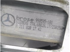 Recambio de mecanismo elevalunas delantero derecho para mercedes-benz clase c (bm 203) sportcoupe 1.8 c 200 compressor (203.742)