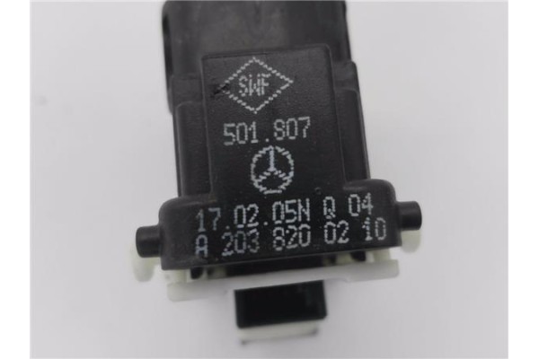 Recambio de mando elevalunas delantero derecho para mercedes-benz clase c (bm 203) sportcoupe 1.8 c 200 compressor (203.742) ref