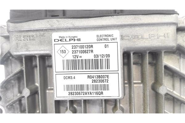 Recambio de centralita para renault megane iii berlina 5p 1.5 expression referencia OEM IAM 237100120R 237100627R 