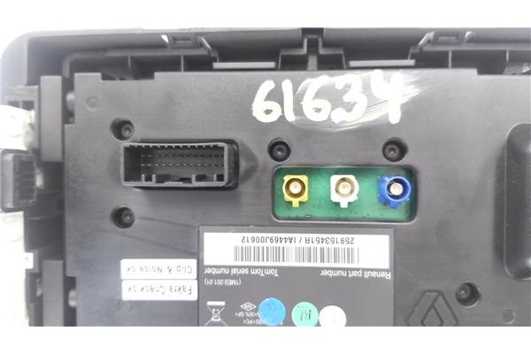 Recambio de pantalla para renault megane iii berlina 5p 1.5 expression referencia OEM IAM 259153451R 682470010R 