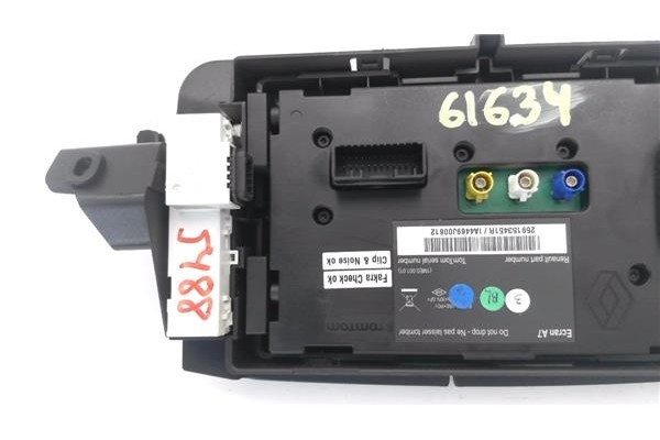 Recambio de pantalla para renault megane iii berlina 5p 1.5 expression referencia OEM IAM 259153451R 682470010R 