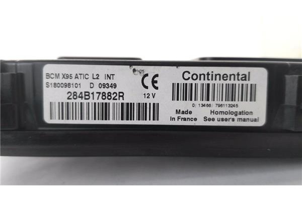 Recambio de módulo electrónico para renault megane iii berlina 5p 1.5 expression referencia OEM IAM 284B17882R S180098101 