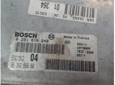 Recambio de centralita para peugeot 306 3/5 pt. / 4 pt. (s2) 2.0 hdi referencia OEM IAM 9636256980 0281010249 