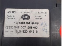 Recambio de mandos climatizador para audi a3 (8l) referencia OEM IAM (8L0820043B) (5HB007608-00) 