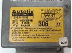 Recambio de centralita airbag para peugeot 306 3/5 pt. / 4 pt. (s2) 2.0 hdi referencia OEM IAM 9636995580 550741000 