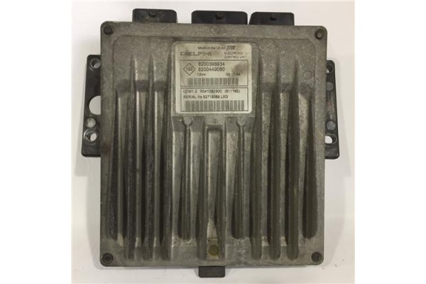 Recambio de centralita para renault modus i (2004) 1.5 dci (fp0d, jp0d) referencia OEM IAM 8200398934 8200449080 