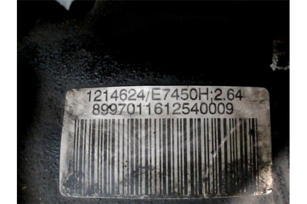 Recambio de grupo diferencial trasero para bmw serie 5 berlina (e39) 2.5 525tds referencia OEM IAM 1214624  