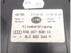 Recambio de mandos climatizador para audi a3 (8l) referencia OEM IAM (8L0820043M) (5HB007608-10) 